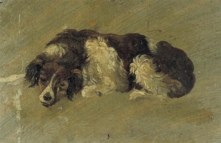 Un chien - 1899