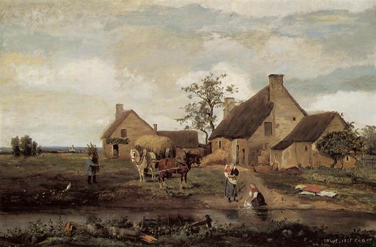 Eine Farm in Nièvre - 1831