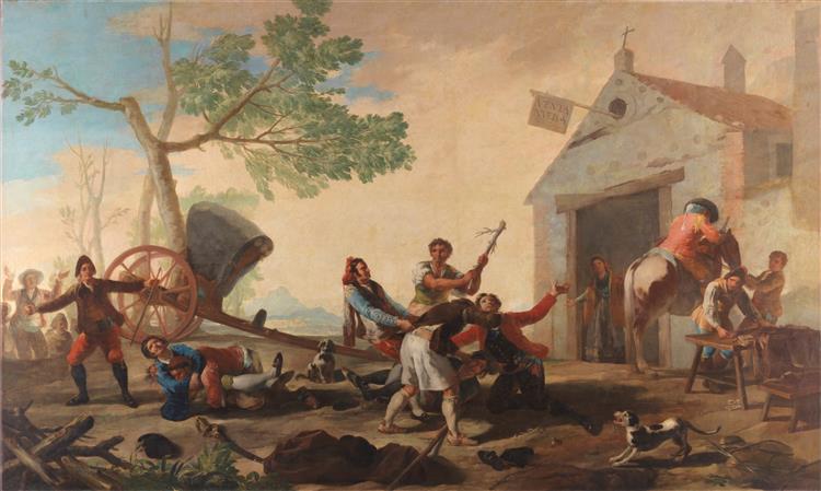 La Pelea En La Venta Nueva - 1777