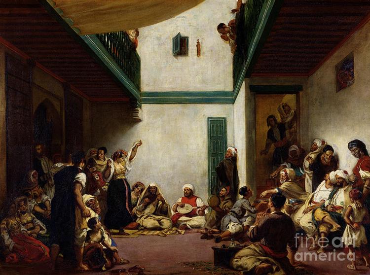 Una Boda Judía En Marruecos - 1841