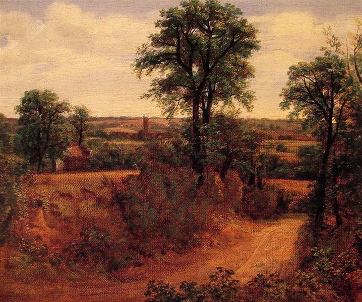 Lane w pobliżu Dedham - 1802