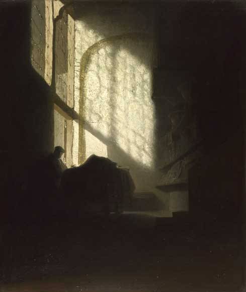 A man in a room - 1630