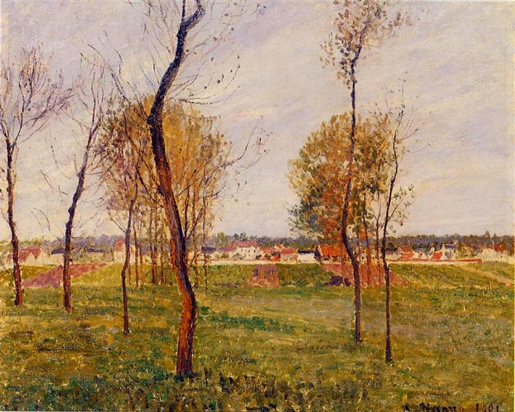 Une prairie à Moret - 1901