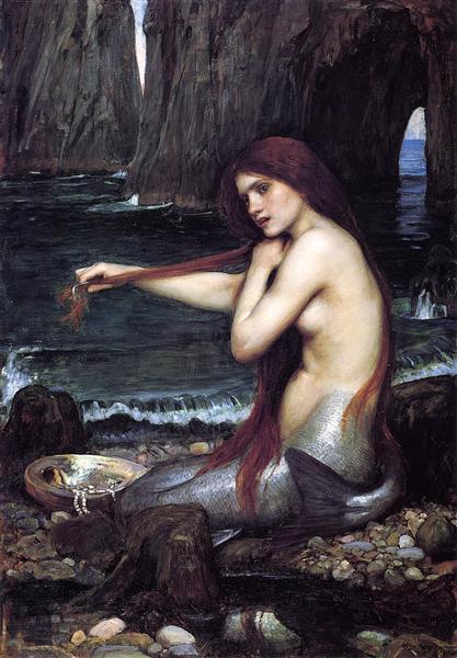 A Mermaid - 1900