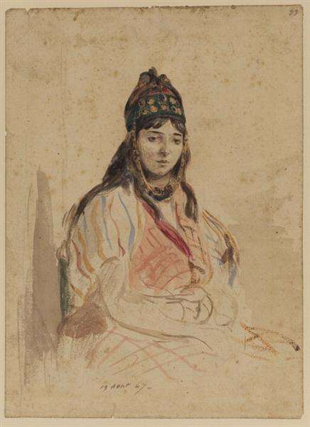 A North African Jewess - 1847