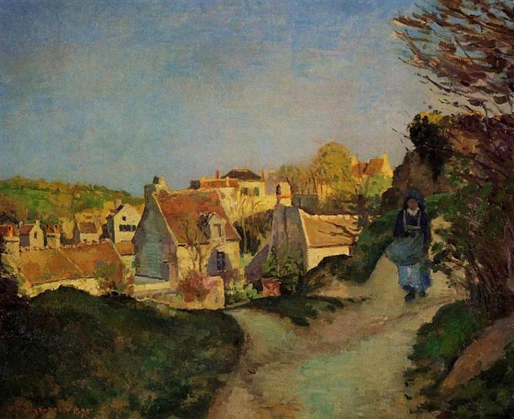 Ein Teil von Jallais - Pontoise - 1875