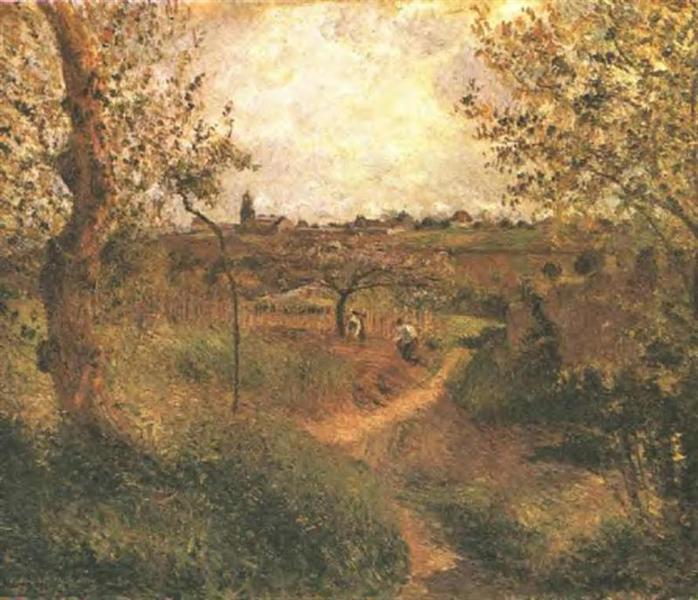 A path through the fields - 1879