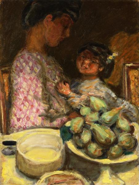 A dish of figs - 1921