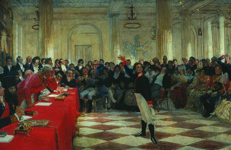 A. Pushkin on the act at Liceo on January 8 - 1815 - 1911