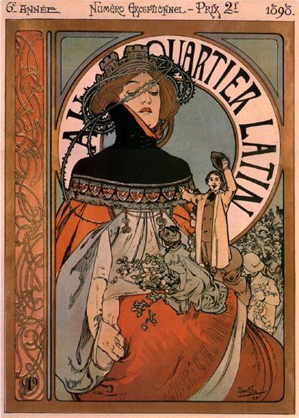 Un quartier latin - 1898