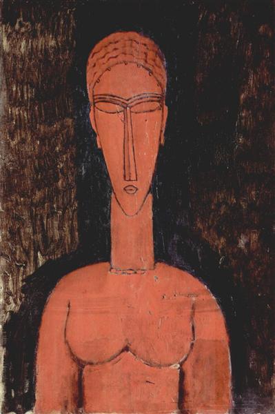 Un busto rosso - 1913