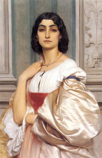 Una signora romana - 1858