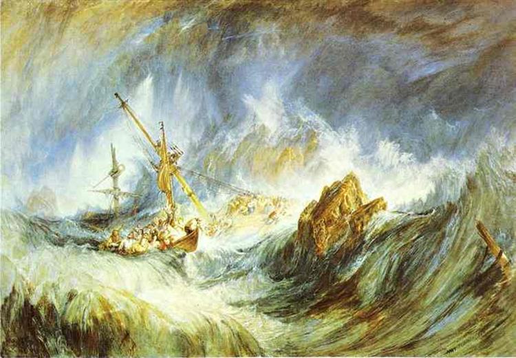 A Storm (skeppsbrott) - 1823