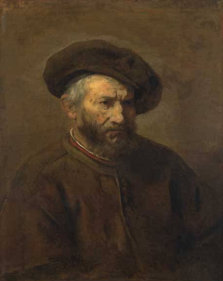 A Study Of An Old Man With A Cap