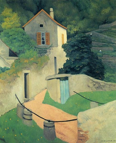 Un paysage de Vallon - 1923