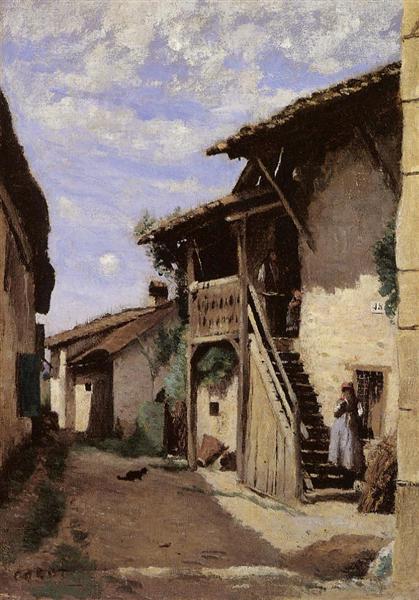 Une rue de la ville - Dardagy - 1853