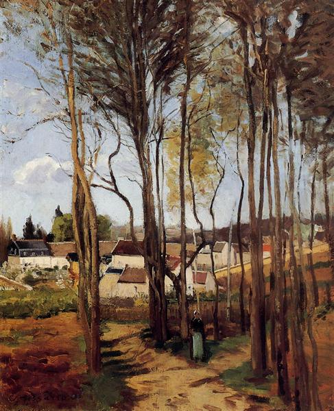 Une ville parmi les arbres - 1868