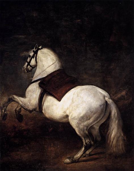 Un Caballo Blanco - 1635