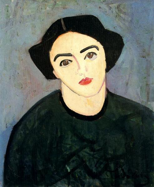 Madame Derain in Green -1907