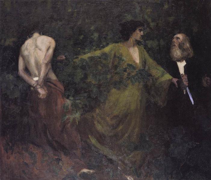 El Sacrificio De Abraham - 1901