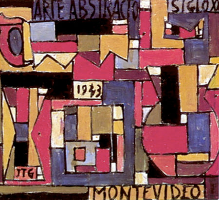 Arte Abstracto En Cinco Tonos Y Complementarios - 1943