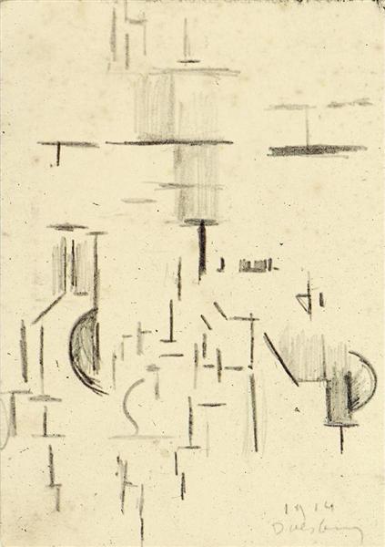 Abstract Church - 1915