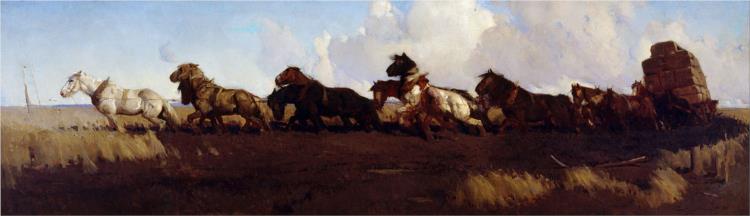 A Través De Las Llanuras Del Suelo Negro - 1899