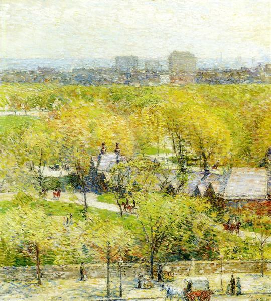 Across the Park - 1904