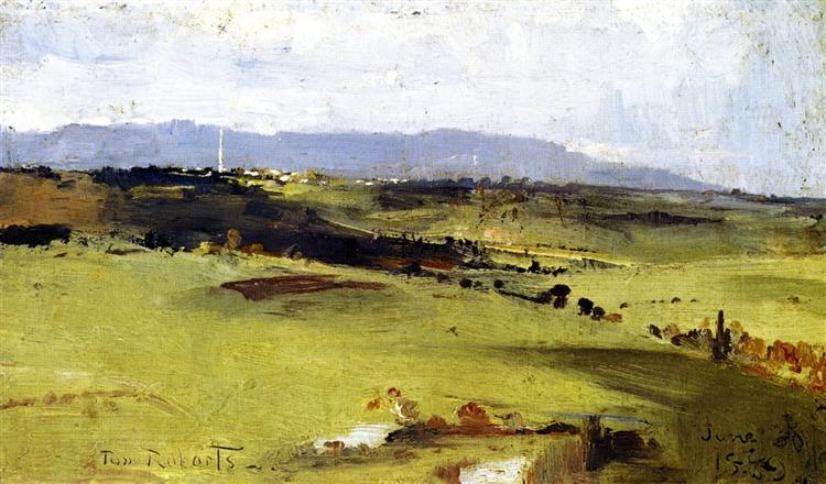 On the other side of the Dandenong - 1889