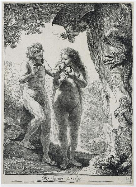 Adam und Eva - 1638