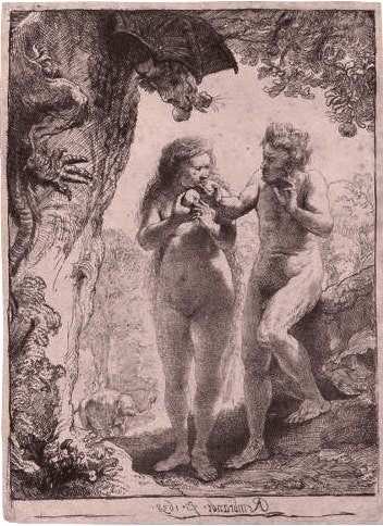 Adam and Eve - 1638