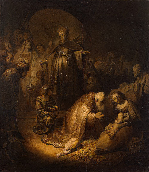 Magi worship - 1632