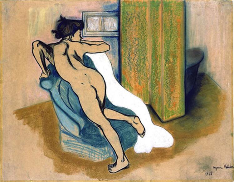 Après la salle de bain - 1908