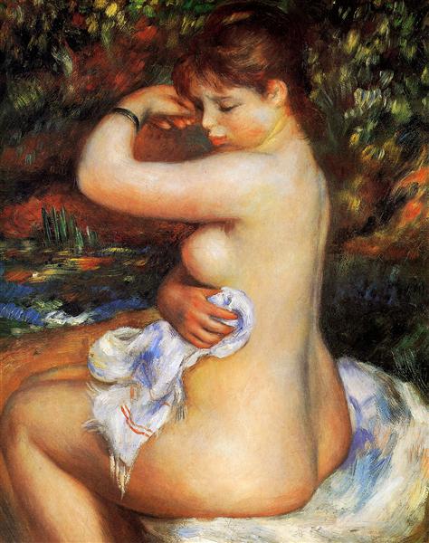 After the Bath - 1888