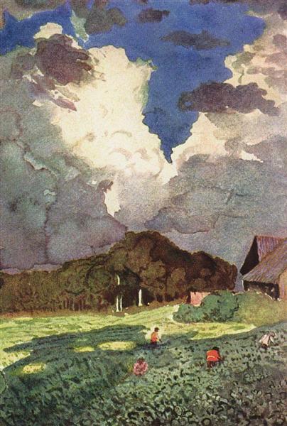 Eine Wolke - 1896