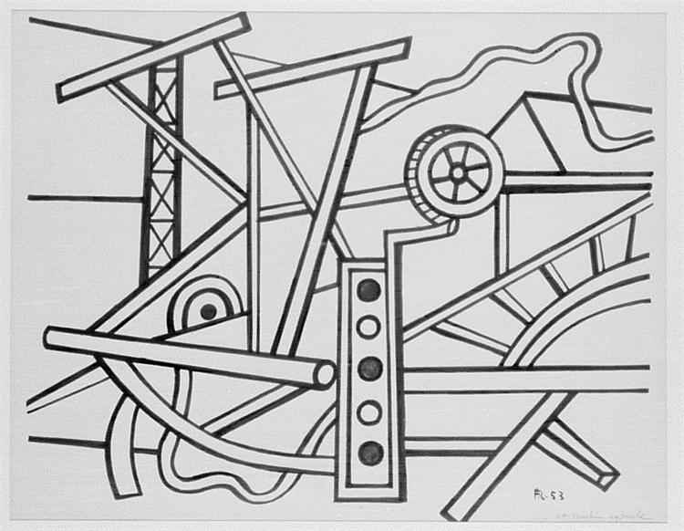 Landwirtschaftliche Maschinerie - 1953