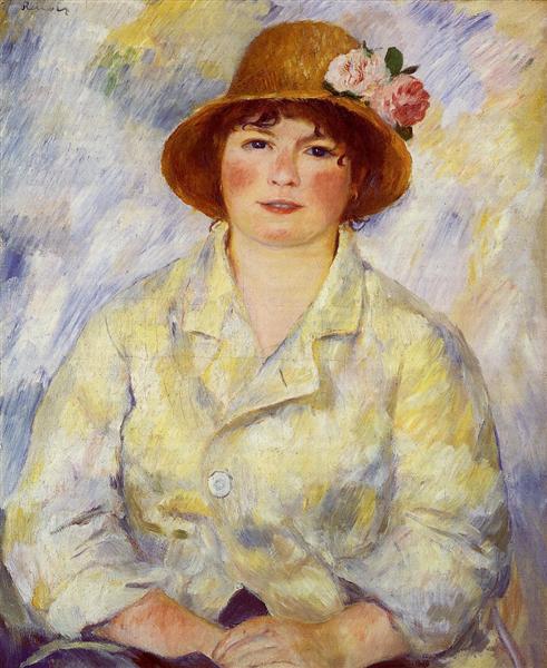 Aline Charigot (Futura Madame Renoir) - 1885