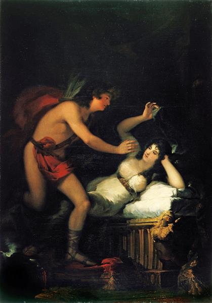 Allegory of Love. Cupid and Psyche