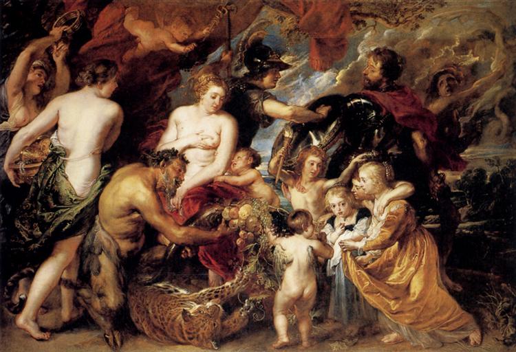 Allegoria sulle benedizioni della pace - 1630