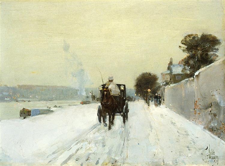 Along the Seine - 1887