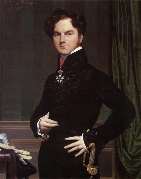 AMEDEE -DAVID -THE COUNT OF PASTORET -1826