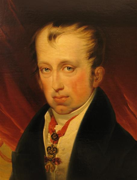 Porträt von Fernando I. von Österreich (1793-1875) - 1840