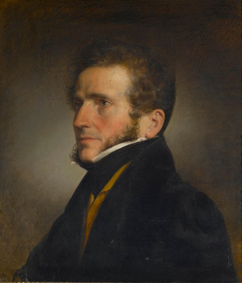 Portræt af maleren Giuseppe Canella - 1838