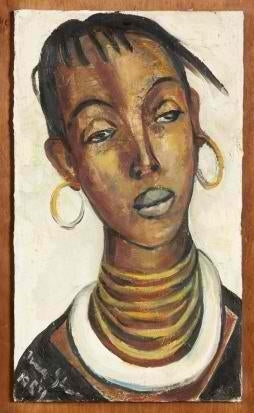 Une femme africaine - 1954