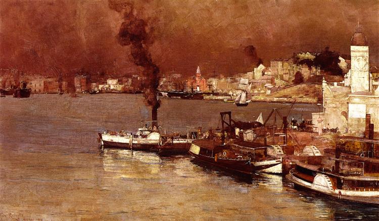 Un matin d'automne - Milson's Point - Sydney - 1888