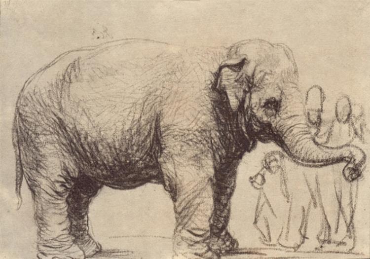 En elefant - 1637