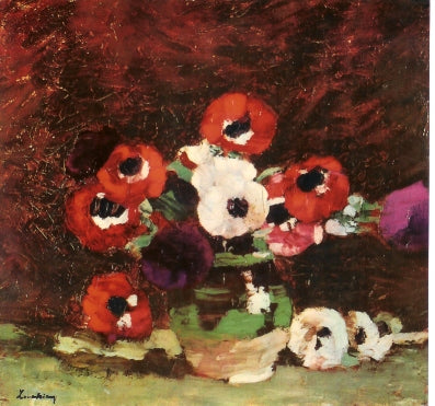 Fleurs d'anémone - 1908