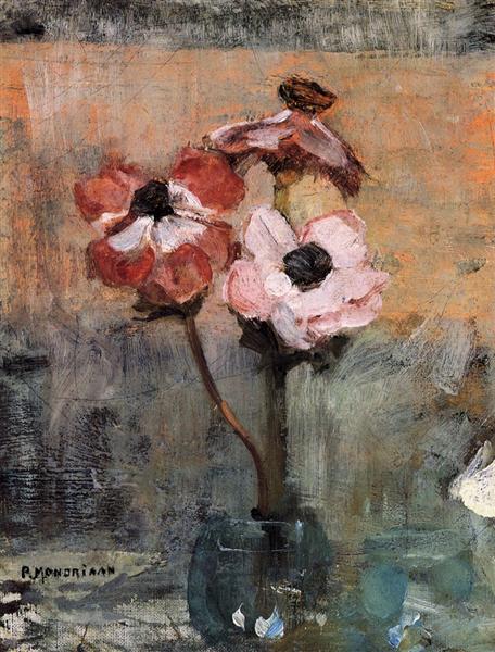 Vazodaki Anemonlar - 1909