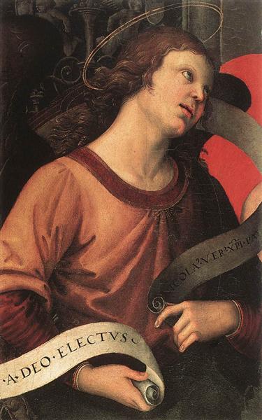 Angel - Van de polytic van San Nicolás de Tolentino - 1501