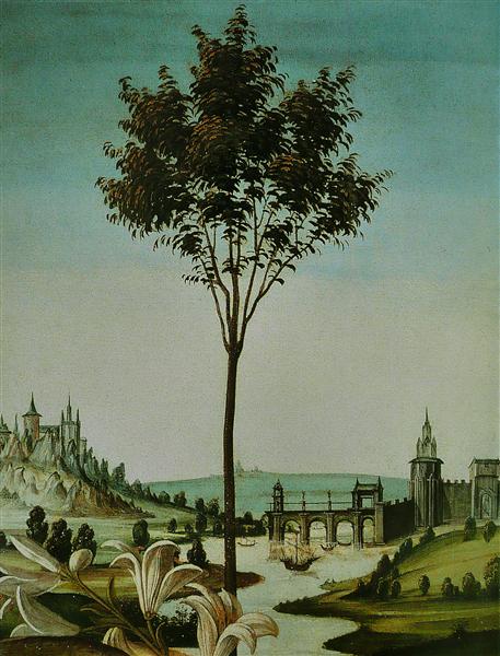 Cestello Verkündigung (Detail) - 1490